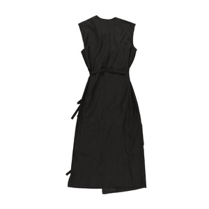 Silky Kimono Dress with Ribbons | SAKE