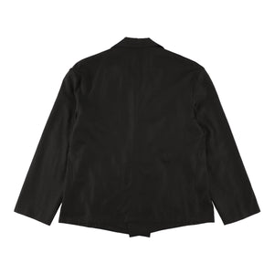 Simple Deep Black Eclipse Haze Jacket