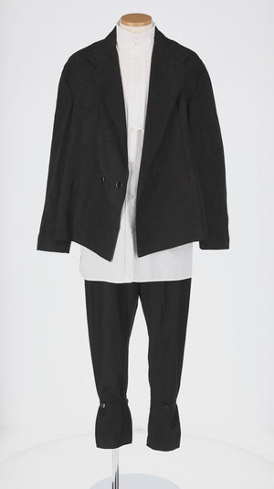 Raven Pattern Double Jacket