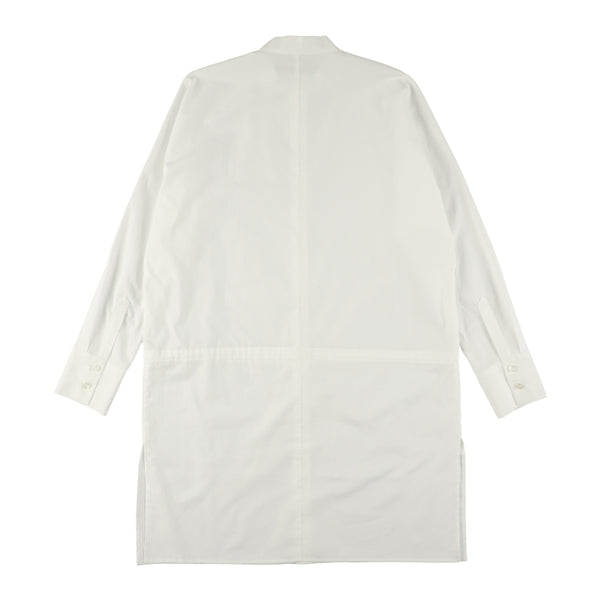 White long Shirt with Waist String