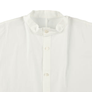 White long Shirt with Waist String
